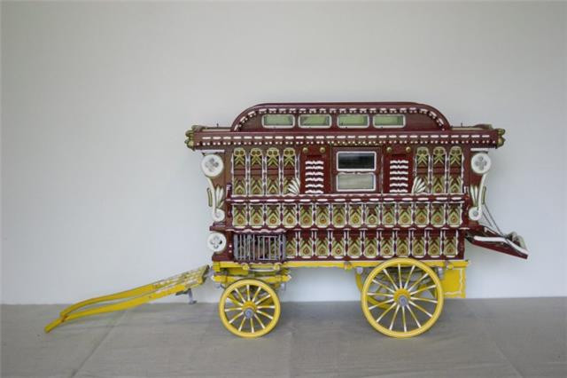 Miniatuur woonwagen, Karrenmuseum Essen